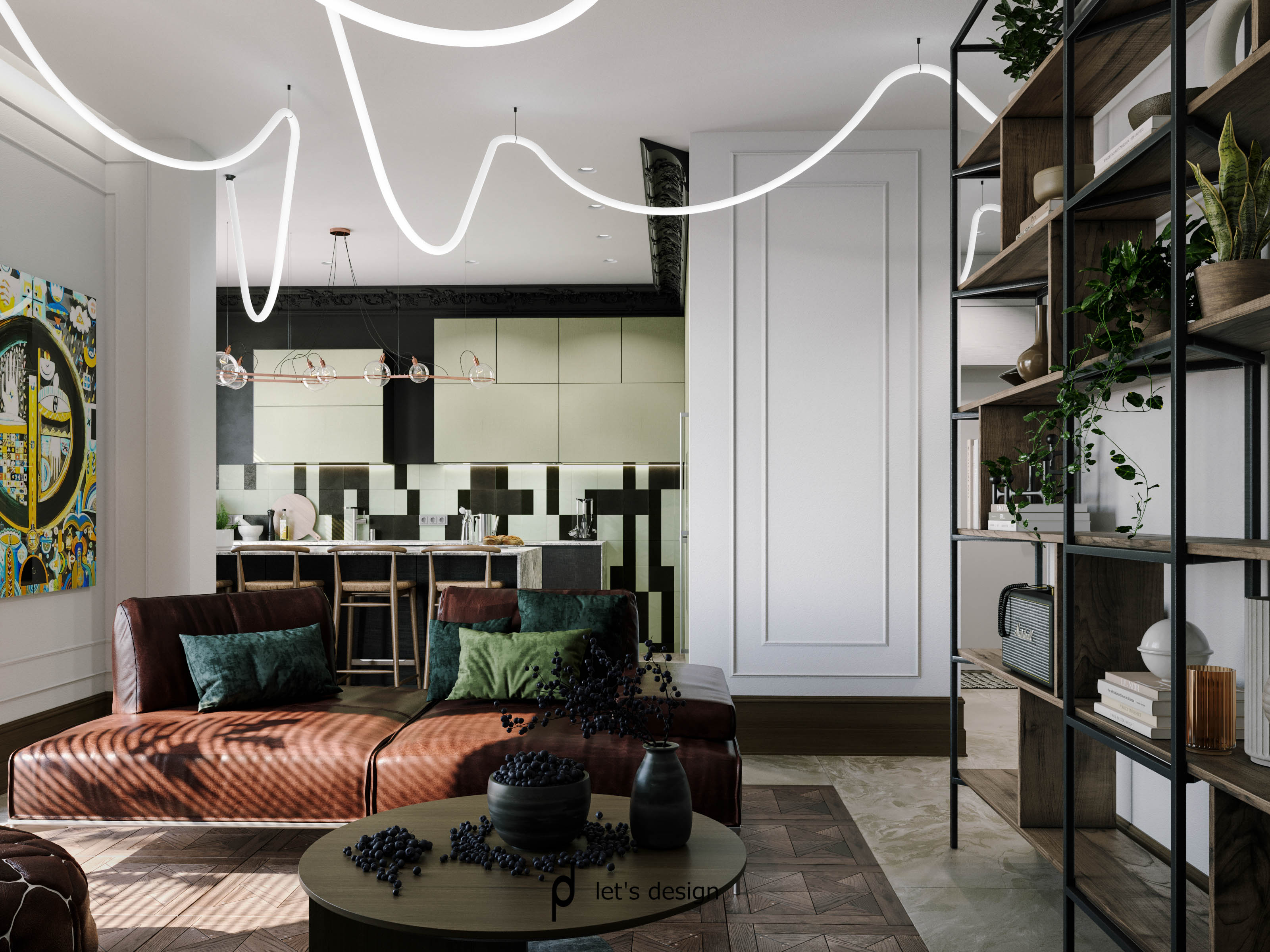 дизайн інтер'ру квартири, Львів, 2021